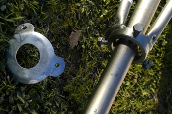 Colocación del soporte de vientos