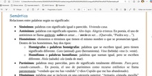 Lengua I Tema 7 Clase 67 20260517 - Semántica: homófonos, homógrafos, etc.