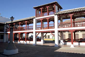 Plaza de la Constitución, Puerto Lápice, Ciudad Real, Castilla-L