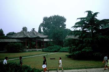 Recinto de meditación, China