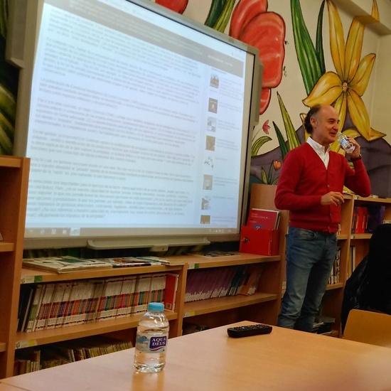Juan Antonio Luengo en nuestro cole 2