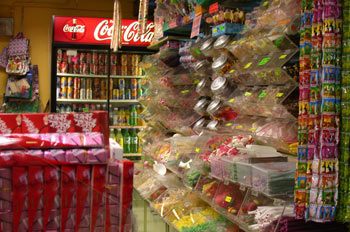 Tienda de dulces y caramelos
