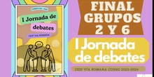 Final I concurso de debates CEIP Vía Romana