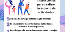 Instrucciones para realizar tu espacio de actividades