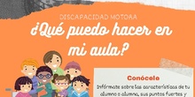 Discapacidad motórica, ¿Qué hacer en el aula?