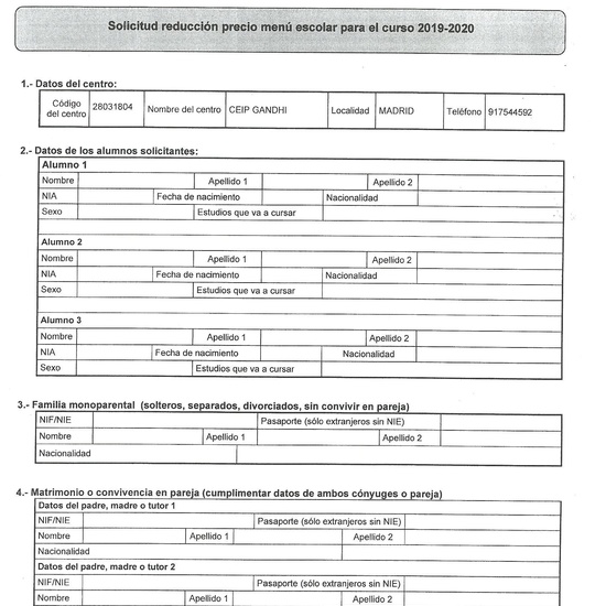 ANEXO I Precios Reducidos Comedor 1