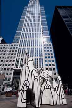 Escultura de Jean Dubuffet, Chicago, Estados Unidos