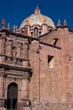 Fachada de la Catedral de Zacatecas, México