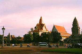 Palacio Real en Phnom Penh, Camboya
