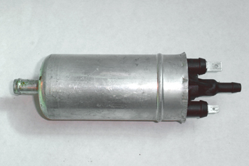 Bomba eléctrica de gasolina. Vista exterior