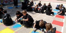 PROYECTO "DAR COLOR AL PATIO". CEIP JARAMA DE RIVAS