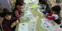 2º coloreando sus bandanas 1