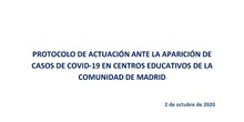 PROTOCOLO COVID CENTROS EDUCATIVOS 02 10 20