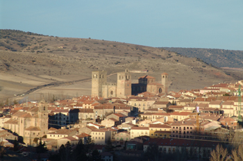Vista general de Sigüenza, Guadalajara, Castilla-La Mancha