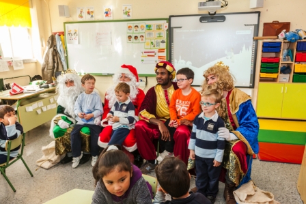 Los RRMM y Papá Noel en INF 5B 14