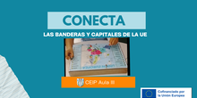 Conecta con las Banderas y Capitales de la Unión Europea