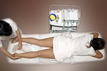 Exfoliación mecánica: retirada de sabanilla de plástico