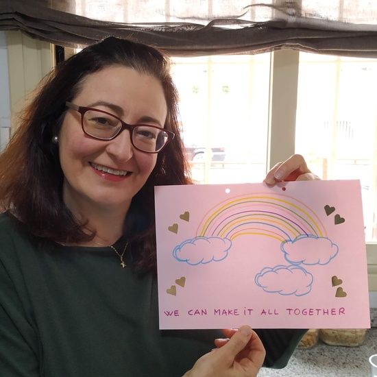 WE CAN MAKE IT ALL TOGETHER! María José, tutora de Educ. Infantil 3 años.