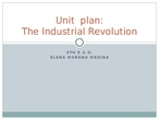 Unit plan: Industrial Revolution (Curso IN-36)