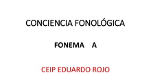 conciencia fonética