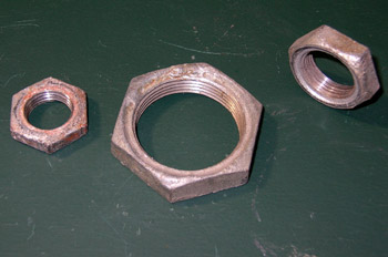 Contratuerca acero negro