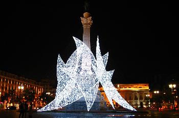 Columna, Plaza de Rossio, Lisboa, Portugal