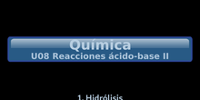 B2Q U08 Reacciones acido-base II - Aplicaciones