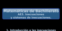 MateBach-AE3. Inecuaciones y sistemas de inecuaciones