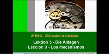 2º ESO / Tema 3 -> Los mecanismos