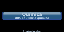B2Q U05 Equilibrio químico