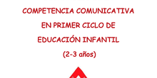 Programa C. Comunicativa en EI Primer ciclo (2-3) Versión 2 (abril 2023)