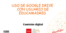 Google Drive - Con usuario Educamadrid