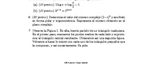 Matemáticas I Primer parcial -  Álgebra, sucesiones y complejos 2021-22
