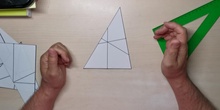 Rectas y puntos notables de Triángulos con papel