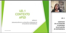 Organización de la Atención a Personas en Situación de Dependencia