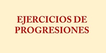 Corrección de progresiones
