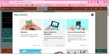 Utiliza la consola Mewbit de Kittenbot para llevar tus juegos arcade de MakeCode a tu mano