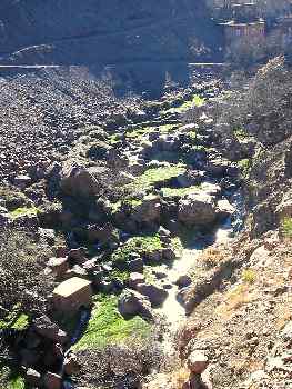 Molino de agua, Aroumd, Marruecos