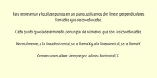 Coordenadas en el plano