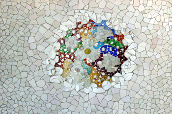 Rosetones, Parque Güell, Barcelona