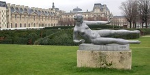 Escultura de Aristide Maillol en el Palacio de Versailles, París