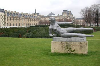 Escultura de Aristide Maillol en el Palacio de Versailles, París