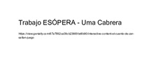 ESÓPERA Uma Cabrera