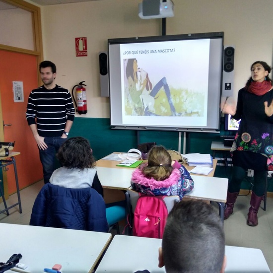 Amar el planeta - Taller de mascotasAMAR EL PLANETA: TALLER DE MASCOTAS. DEP. BIOLOGÍA 2