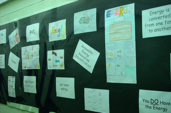 Exposición de trabajos de Ciencias