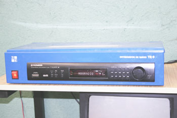 Receptor de Radio. Vista frontal