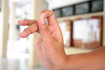 Postura de manos, baile Javanes, Java, Indonesia