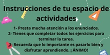 INSTRUCCIONES ESPACIO DE APRENDIZAJE TAREA 5