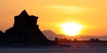 Atardecer, Rep. de Djibouti, áfrica