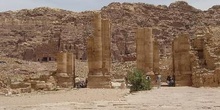Restos arqueológicos, Petra, Jordania